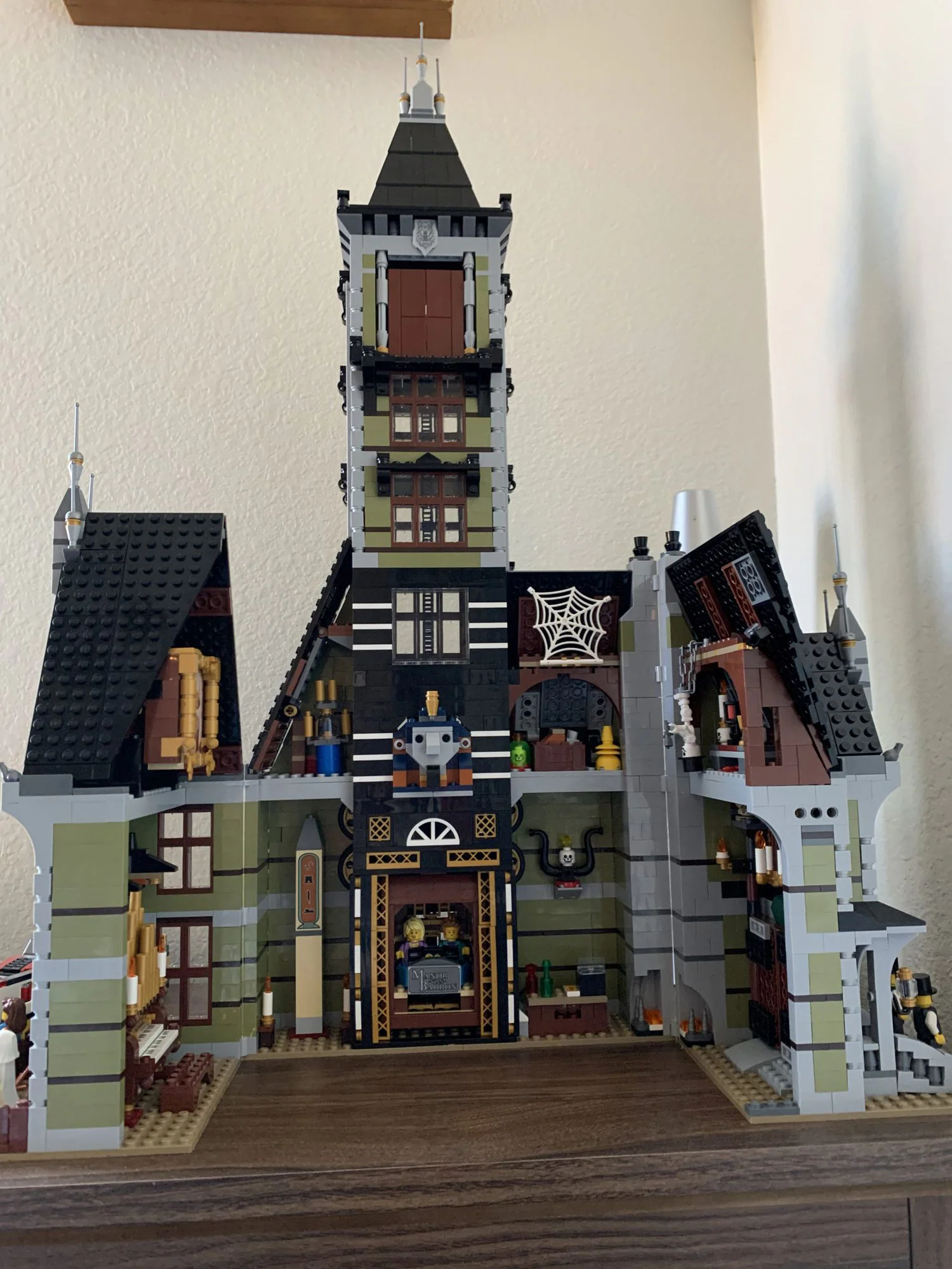 Callan's Lego builds on display
